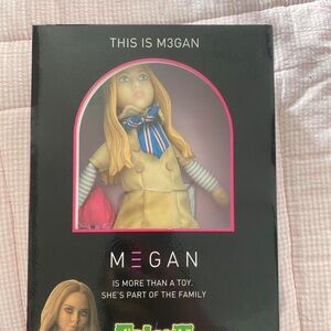 Action Figure with Blonde Hair and Striped Outfit